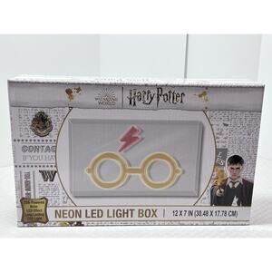 Harry Potter Neon LED Light Glasses 12" x 7" USB Powered NEW and Sealed
